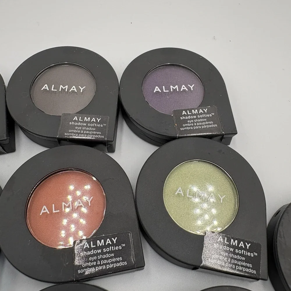 Lot Of 10 Almay SHADOW SOFTIES Powder Eyeshadow Singles Eye Shadow NEW